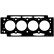 Gasket, cylinder head 125.911 Elring