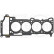 Gasket, cylinder head 257.370 Elring, Thumbnail 2