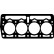 Gasket, cylinder head 710.251 Elring