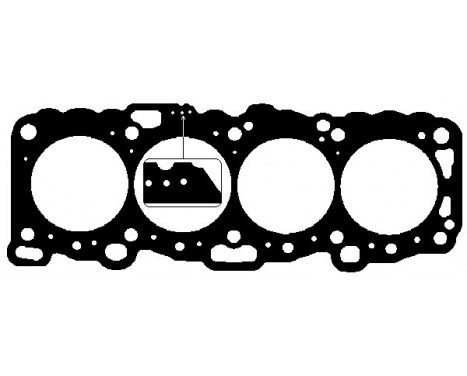 Gasket, cylinder head 864.210 Elring