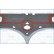 Gasket, cylinder head FIBERMAX, Thumbnail 3