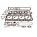 Gasket Set, cylinder head ADC46227 Blue Print