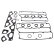 Gasket Set, cylinder head ADC46287 Blue Print