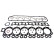 Gasket Set, cylinder head ADN162105 Blue Print