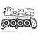 Gasket Set, cylinder head ADN162107 Blue Print, Thumbnail 2