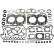 Gasket Set, cylinder head ADS76215 Blue Print