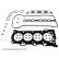 Gasket Set, cylinder head ADT362108C Blue Print, Thumbnail 2