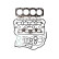 Gasket Set, cylinder head ADT362110 Blue Print