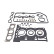 Gasket Set, cylinder head ADT362144 Blue Print