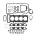 Gasket Set, cylinder head CC5921 Payen