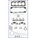 Gasket Set, cylinder head FIBERMAX