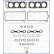 Gasket Set, cylinder head FIBERMAX