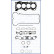 Gasket Set, cylinder head MULTILAYER STEEL