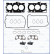 Gasket Set, cylinder head
