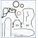 Gasket Set, crank case