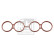 Gasket, intake manifold 28705 FEBI, Thumbnail 2