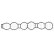 Gasket, intake manifold 435.860 Elring, Thumbnail 2
