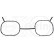 Gasket, intake manifold 848.880 Elring, Thumbnail 2