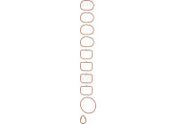 Gasket Set, intake manifold 11-37648-01 Viktor Reinz
