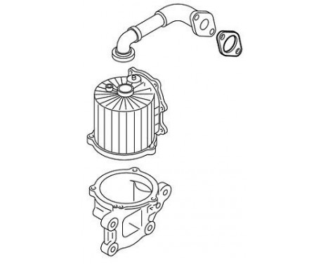 Seal, crankcase breather 387.520 Elring