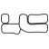 Seal, oil cooler 576.170 Elring, Thumbnail 2