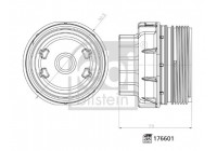 Cap, oil filter housing febi Plus