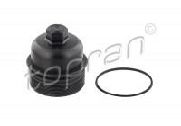 Cap, oil filter housing