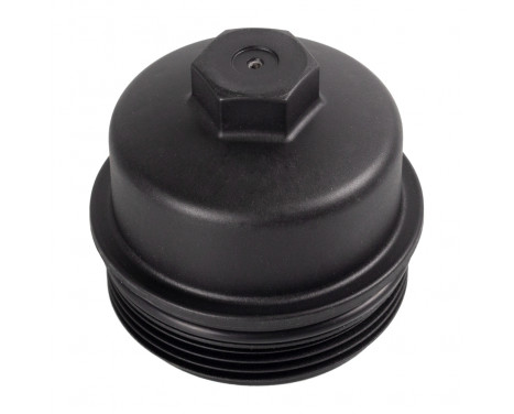 Cap, oil filter housing