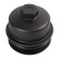 Cap, oil filter housing