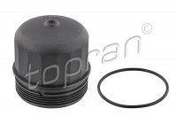 Cap, oil filter housing
