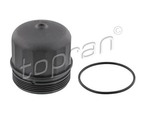 Cap, oil filter housing