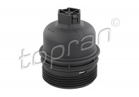Cap, oil filter housing