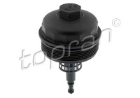 Cap, oil filter housing