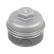 Cap, oil filter housing