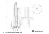 Cover, Oil Filter Housing Blue Print Solution