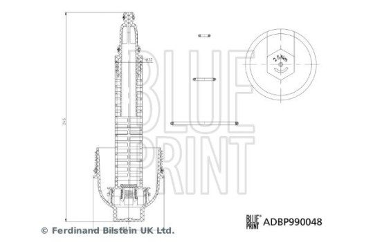 Cover, Oil Filter Housing Blue Print Solution