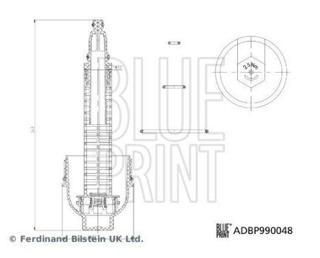 Cover, Oil Filter Housing Blue Print Solution