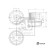 Cover, oil filter housing febi Plus