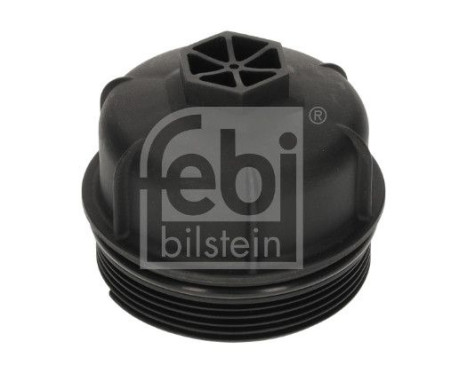 Cover, oil filter housing febi Plus