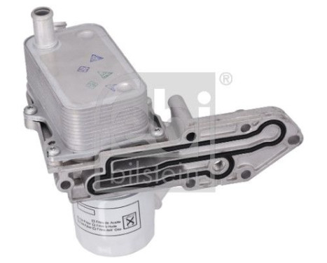 Housing, oil filter febi Plus