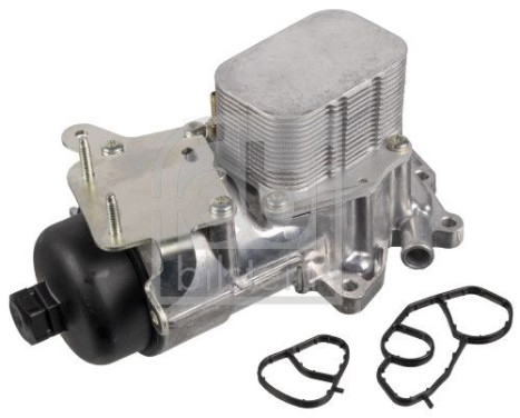 Housing, oil filter febi Plus