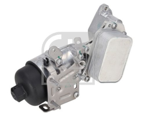 Housing, oil filter febi Plus