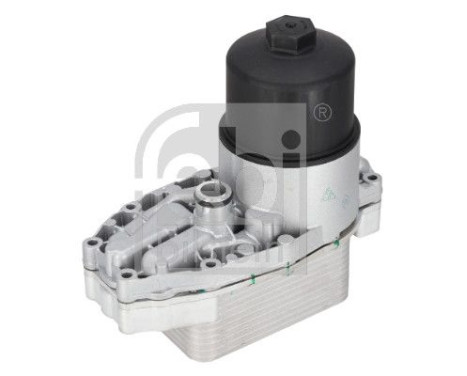 Housing, oil filter febi Plus