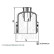 Oil filter cover with sealing ring