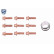 Seal kit, oil cooler, Thumbnail 10