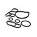 Seal set, oil cooler