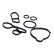 Seal set, oil cooler, Thumbnail 2