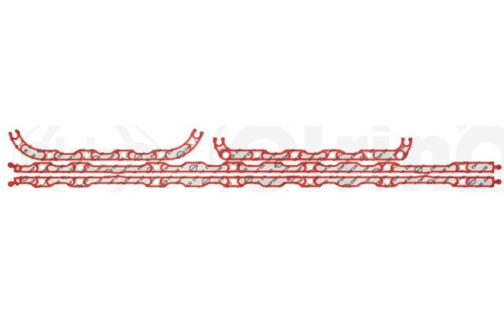 Gasket, oil sump 451.611 Elring, Image 2