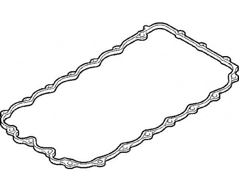 Gasket, wet sump 138.430 Elring