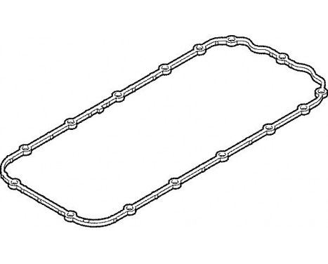 Gasket, wet sump 409.880 Elring, Image 2